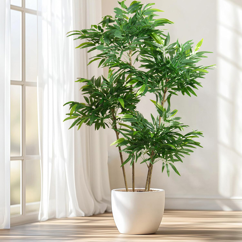 Fiddle Leaf Fig - 80-180cm Large Artificial Bamboo Leaves Tree
