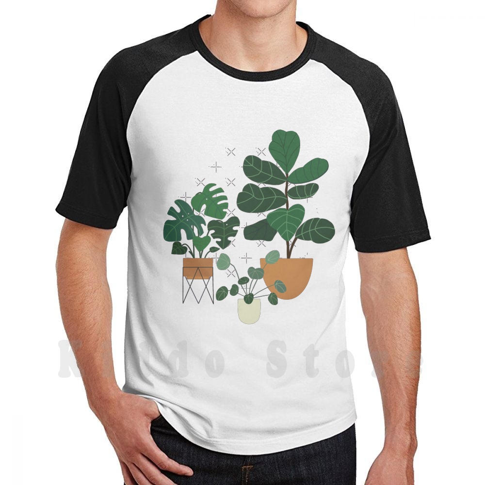 Fiddle Leaf Fig - Plant Friends T Shirt Cotton Men