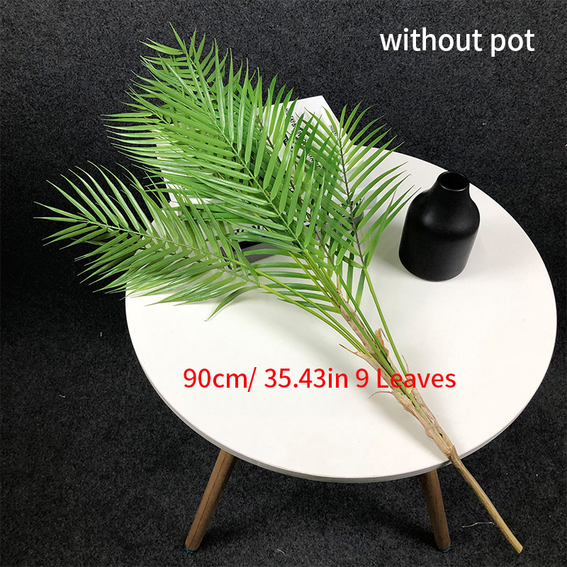 80-125cm Large Artificial Palm - đánh giá và giá Fiddle Leaf Fig
