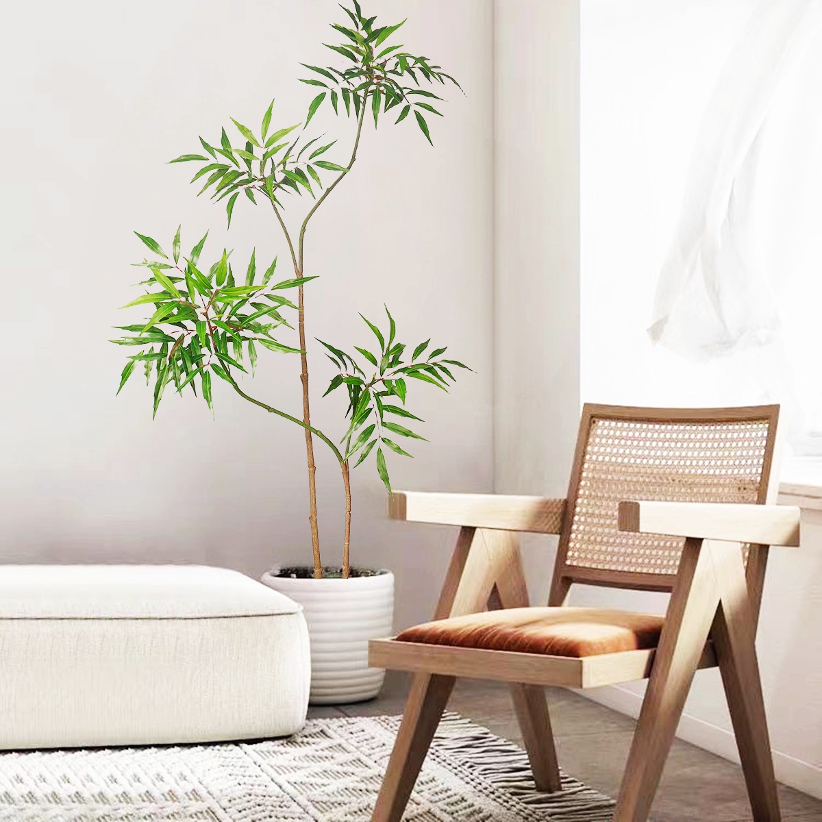 130-160CM Artificial Banyan Tr - đánh giá và giá Fiddle Leaf Fig