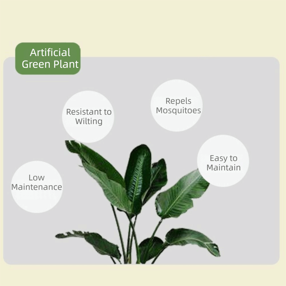 Green Plastic Artificial Ficus - đánh giá và giá Fiddle Leaf Fig