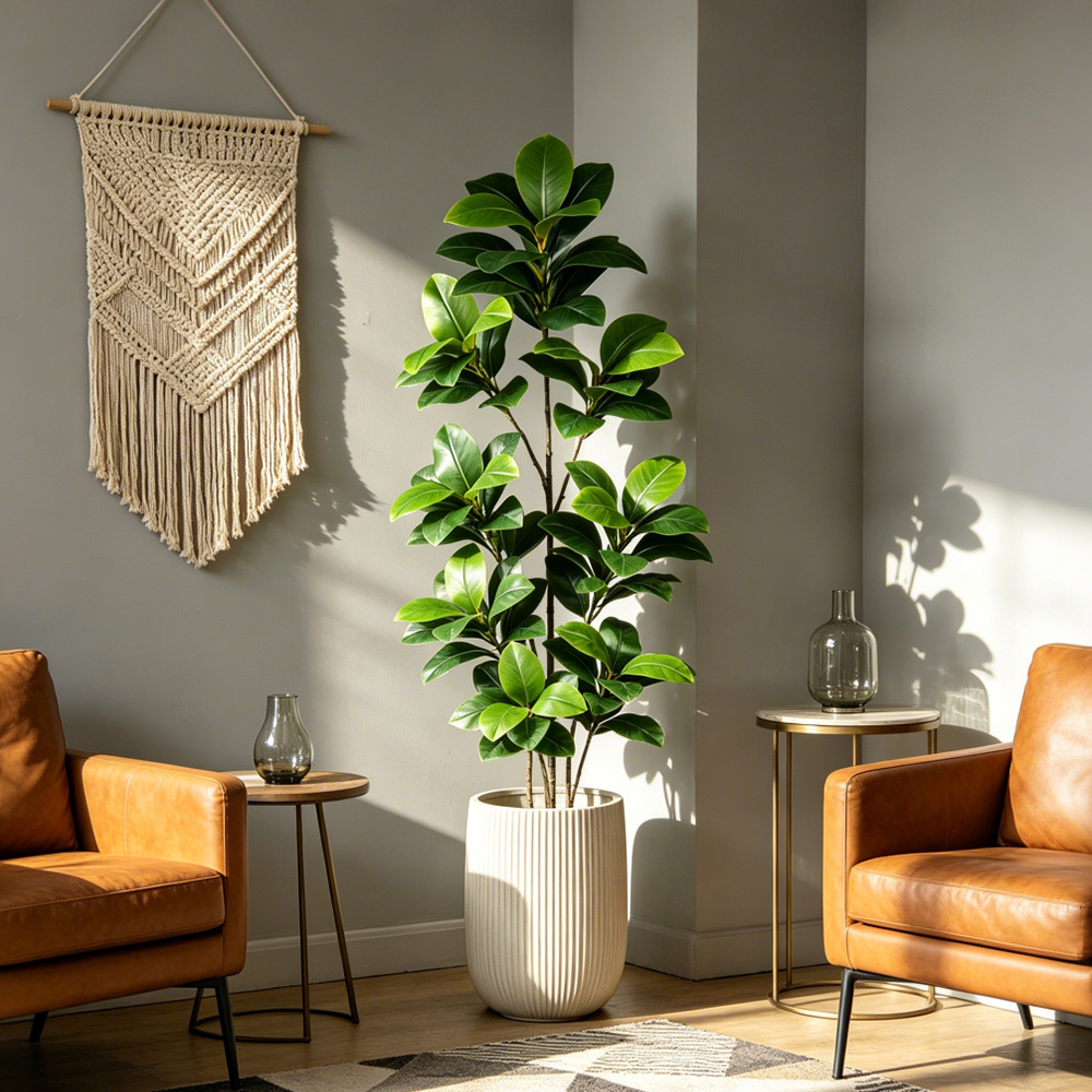 74-140cm Large Artificial Bany - đánh giá và giá Fiddle Leaf Fig