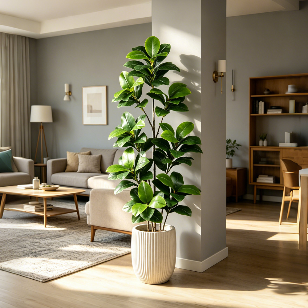 74-140cm Large Artificial Bany - đánh giá và giá Fiddle Leaf Fig
