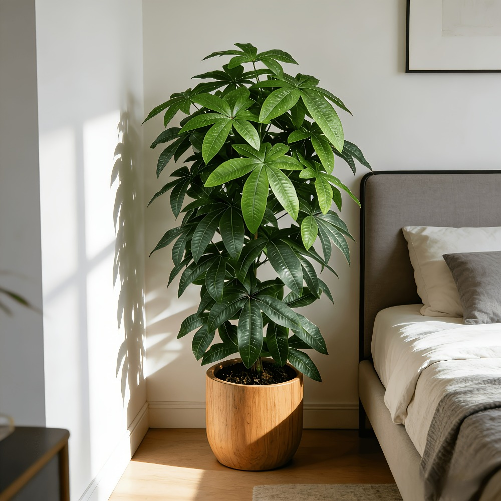 An Artificial Money Tree Pachi - đánh giá và giá Fiddle Leaf Fig